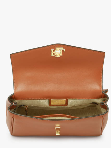 Crossbody Bag Farrah Leather Lauren ralph lauren Brown farrah 31P15611 other view 3