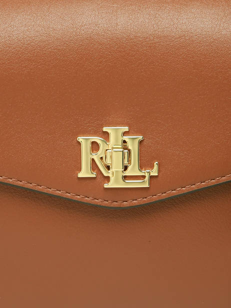 Crossbody Bag Farrah Leather Lauren ralph lauren Brown farrah 31P15611 other view 5