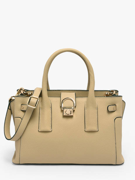 Sac Porté Main S Equestre Cuir Etrier Beige equestre EEQT142S