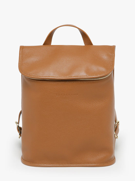 Longchamp Le foulonné Backpack Brown