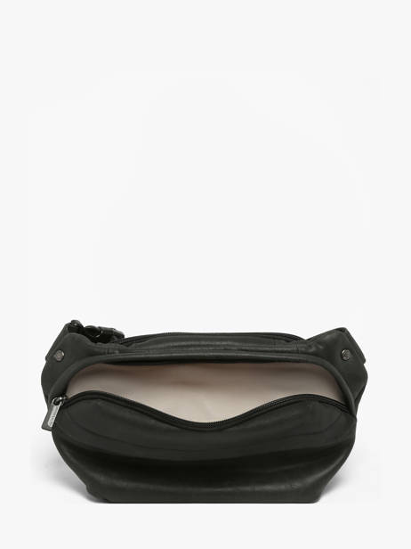 Leather Achilles Belt Bag Arthur & aston Black achille 1 other view 2