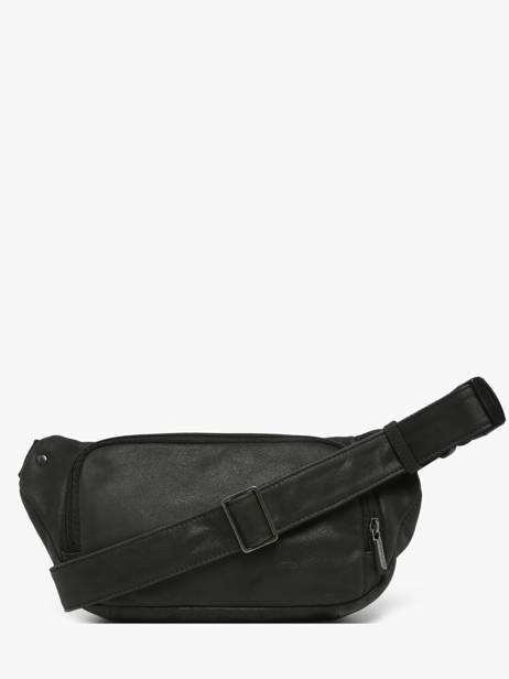 Leather Achilles Belt Bag Arthur & aston Black achille 1 other view 3