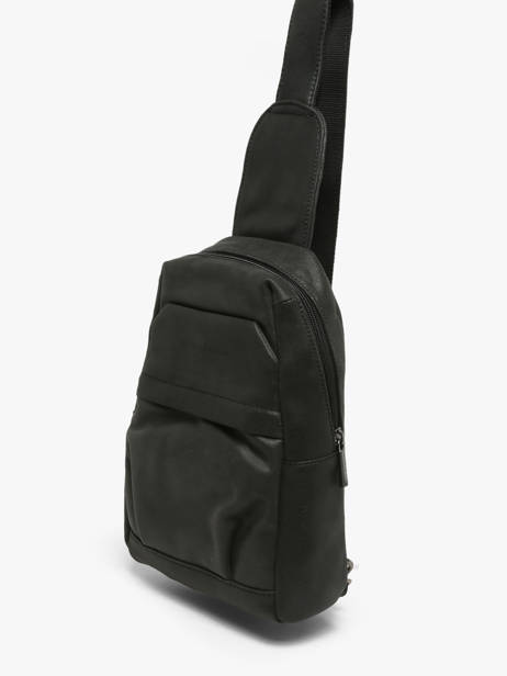 Leather Achilles Crossbody Bag Arthur & aston Black achille 2 other view 1