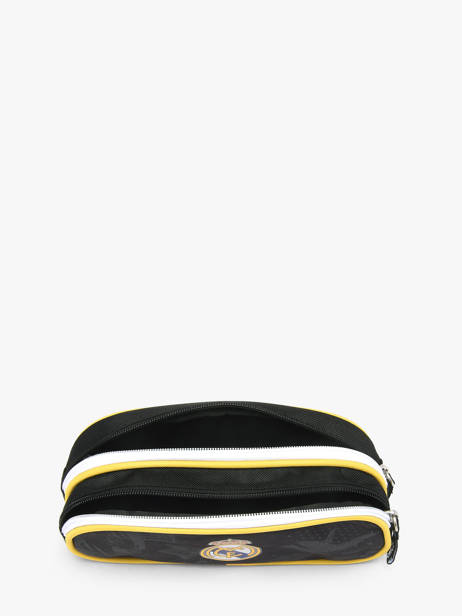2-compartment Pouch Real madrid Black real 26BR207D other view 1