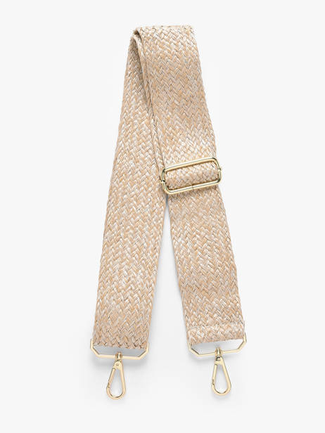Shoulder Strap Miniprix Beige straw 52E26