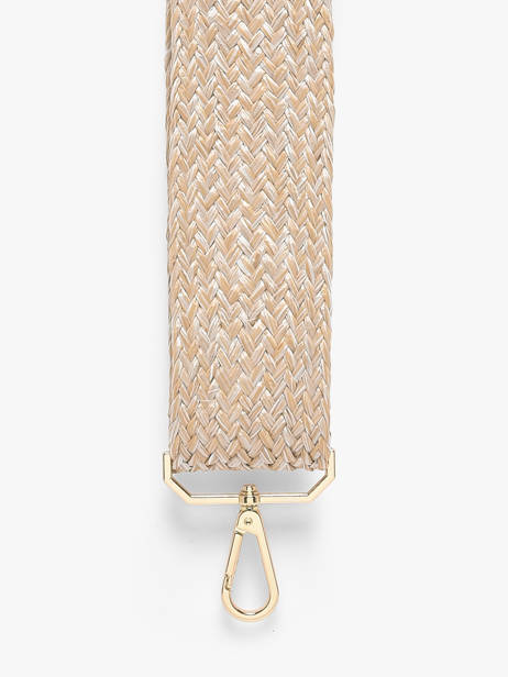 Shoulder Strap Miniprix Beige straw 52E26 other view 1