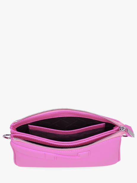 Sac Bandoulière Milano Cuir Nathan baume Rose n city 3 vue secondaire 4