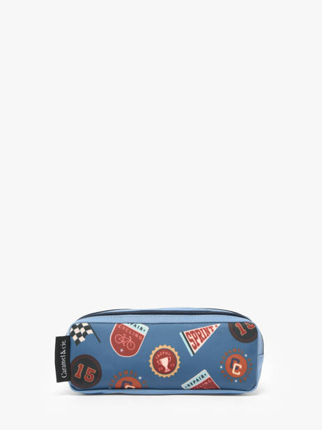 2-compartment Pouch Caramel et cie Blue fier GA