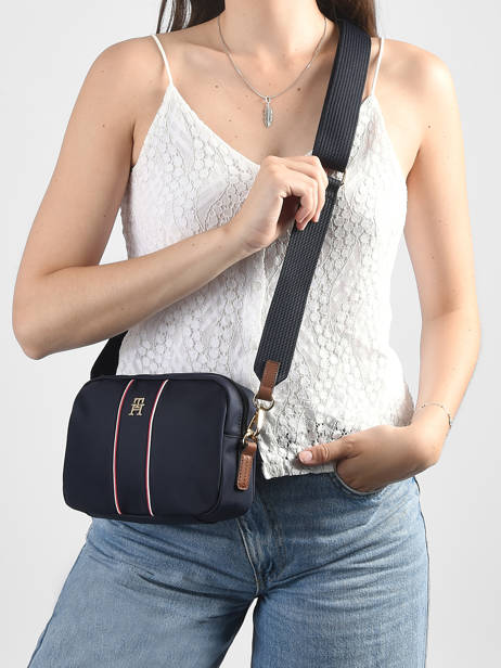Shoulder Bag Popette Nylon Tommy hilfiger Blue popette AW17710 other view 1