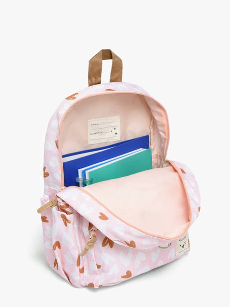 Mini Backpack Kidzroom Pink loving days 704 other view 3
