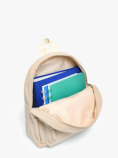 Mini Backpack Pret Beige ridge and row 1460 other view 3