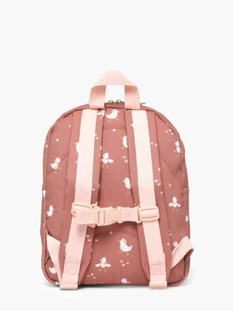 Mini Backpack Kidzroom Red little story 1683 other view 4