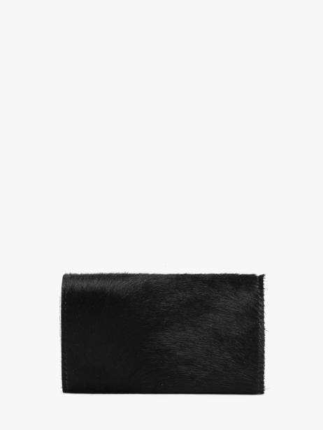 Coin Purse Agnes Leather Etrier Black agnes EAGN5018 other view 3
