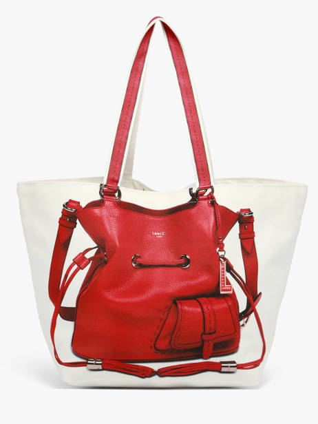 Shoulder Bag 150 Ans Lancel Red 150 ans A14372