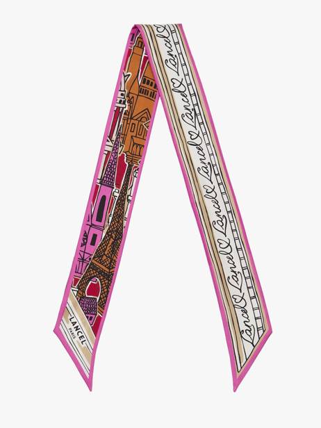 Scarf Lancel Pink 150 ans A14137