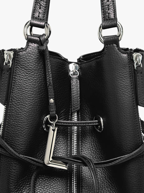 Satchel 150 Ans Leather Lancel Black 150 ans A14098 other view 3