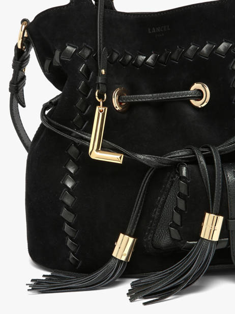 Satchel 150 Ans Lancel Black 150 ans A14099 other view 3