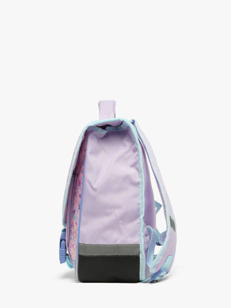 2-compartment Satchel Lilo & stitch Violet spring smiles 1726 other view 2