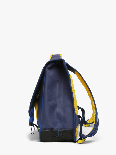 Cartable 2 Compartiments Pokemon Bleu pokemon & friends 26KK203L vue secondaire 2