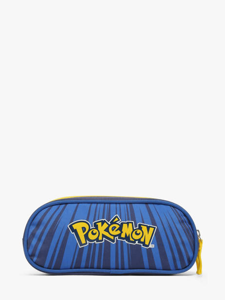 2-compartment Pouch Pokemon Blue pokemon & friends 26KK207D other view 2
