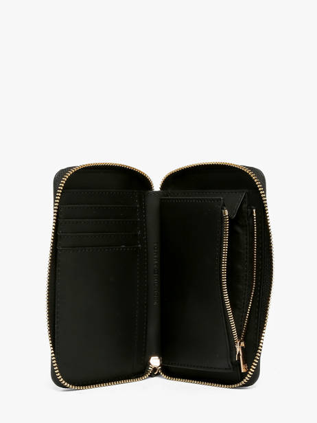 Portefeuille Tommy hilfiger Noir th logotape AW18699 vue secondaire 1