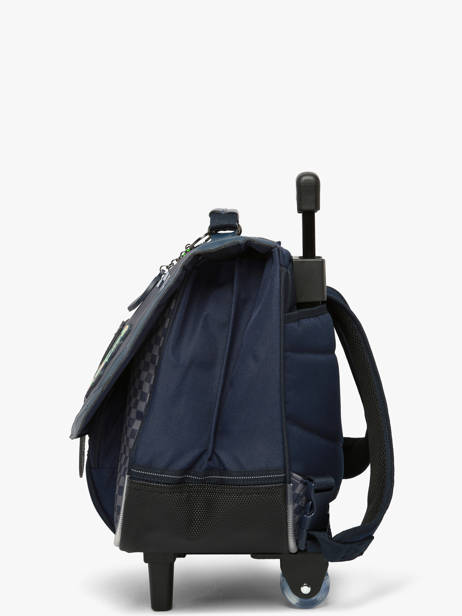 Cartable à Roulettes 2 Compartiments Tann's Gris les fantaisies g 26422511 vue secondaire 2