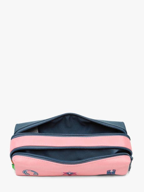 2-compartment Pouch Tann's Pink les fantaisies f 12146 other view 1