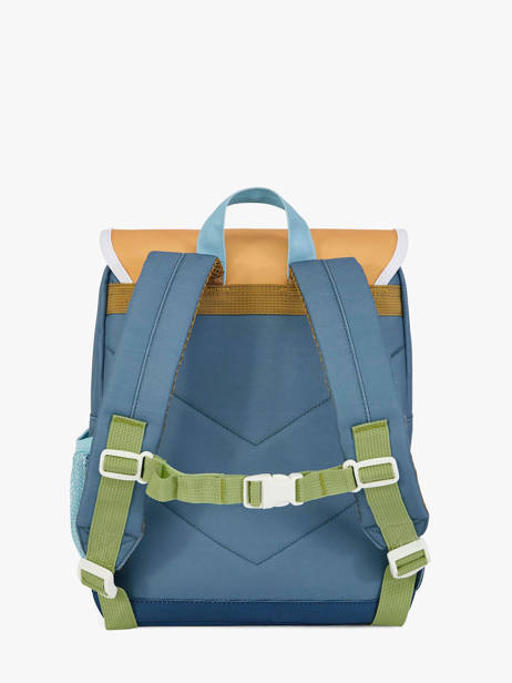 Backpack Hello hossy Blue cool kids MS25 other view 4