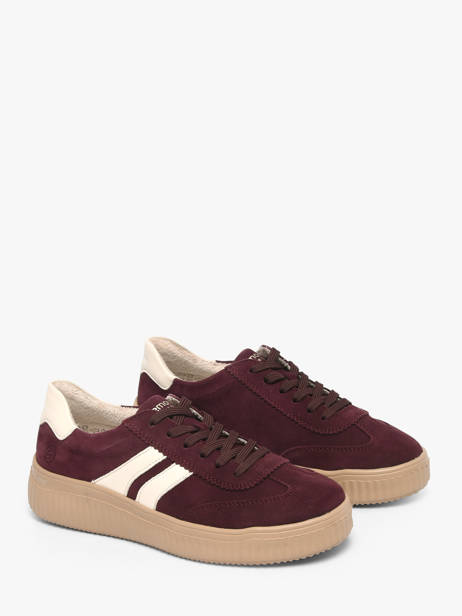 Sneakers In Leather Remonte Red women 30 other view 1