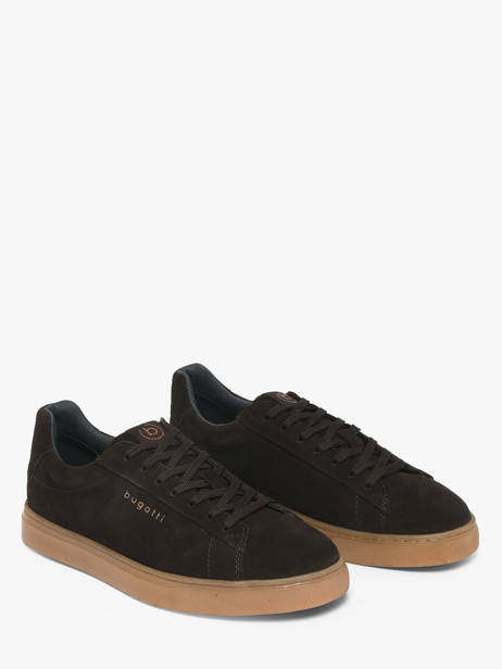 Sneakers In Leather Bugatti Brown men 322AS206 other view 1