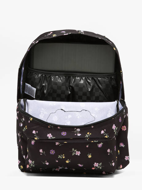 Sac à Dos 1 Compartiment Vans Noir backpack VN000H4Y vue secondaire 2
