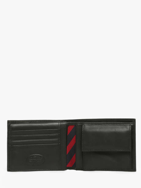 Portefeuille Cuir Tommy hilfiger Noir johnson AM00660 vue secondaire 2