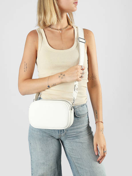 Shoulder Bag Sable Miniprix White sable A9120 other view 1