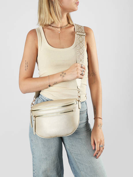 Sac Banane Sangle Miniprix Or sangle 8 vue secondaire 1