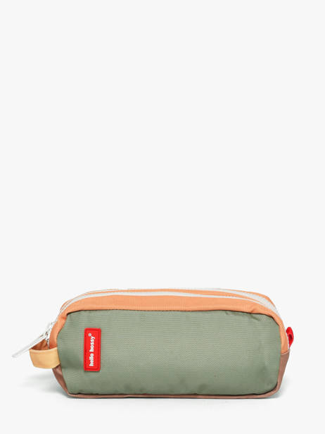 Trousse 2 Compartiments Hello hossy Vert cool kids M