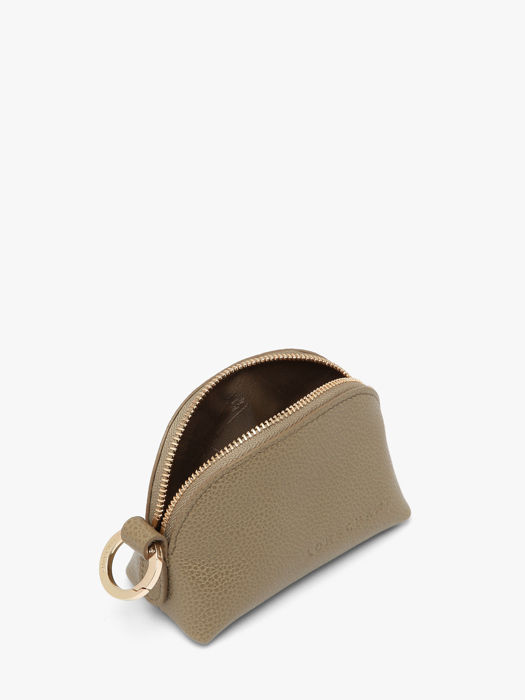 Longchamp Le foulonné Porte-monnaie Vert