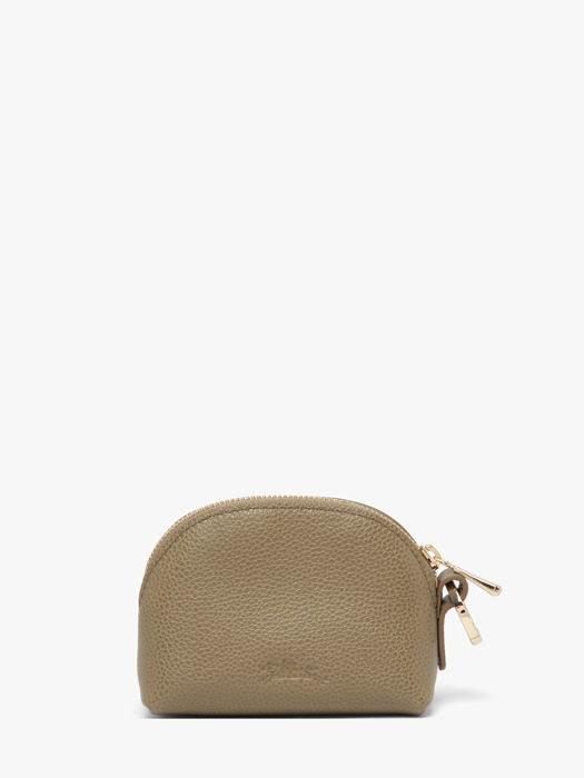 Longchamp Le foulonné Porte-monnaie Vert