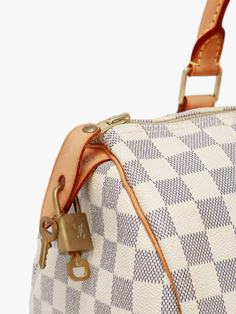 Sac à Main Second Life Louis vuitton Bleu second life DU1098 vue secondaire 4