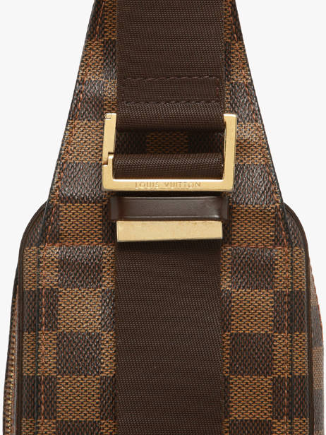 Sac Bandoulière Louis vuitton Marron second life CA1014 vue secondaire 4
