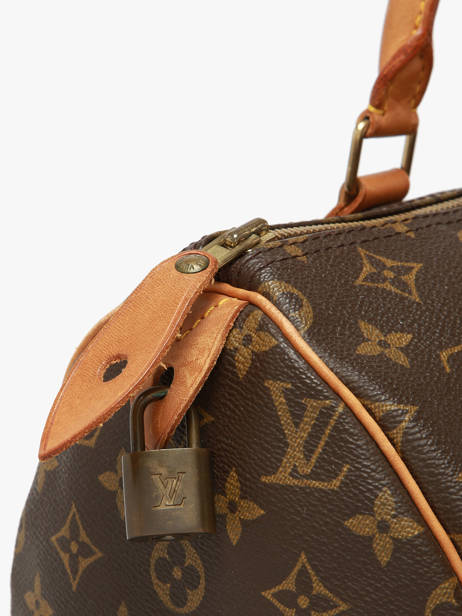 Sac à Main Second Life Louis vuitton Marron second life VI0912 vue secondaire 4