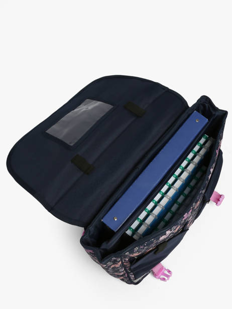 Cartable 2 Compartiments Rip curl Bleu mixed 56WBA vue secondaire 3