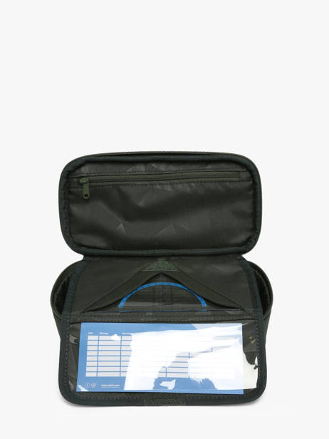 1 Compartment Pouch Satch Green pencil case 1203 other view 3