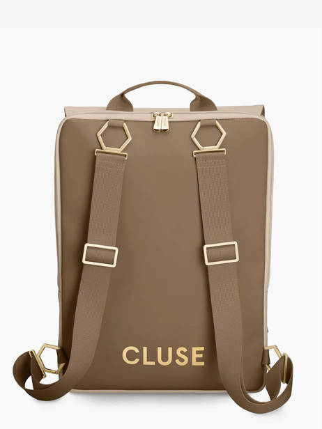 Backpack Nuitée Cluse Beige backpack CX035 other view 6