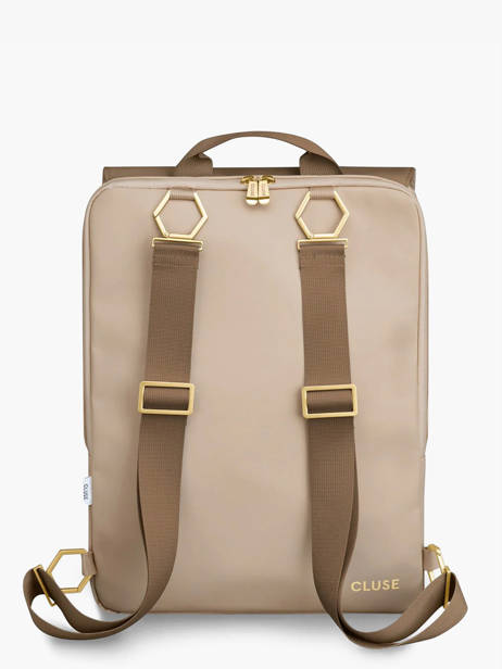 Backpack Nuitée Cluse Beige backpack CX035 other view 7