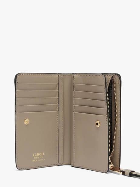 Portefeuille Origami Cuir Lancel Gris origami A13423 vue secondaire 1