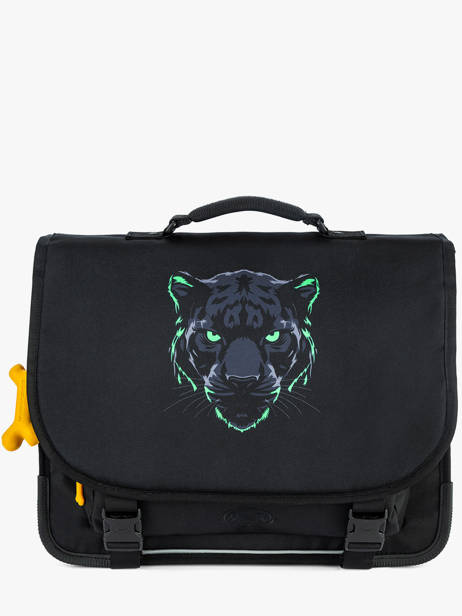 Cartable Cedar 2 Compartiments Stones and bones Noir boys B