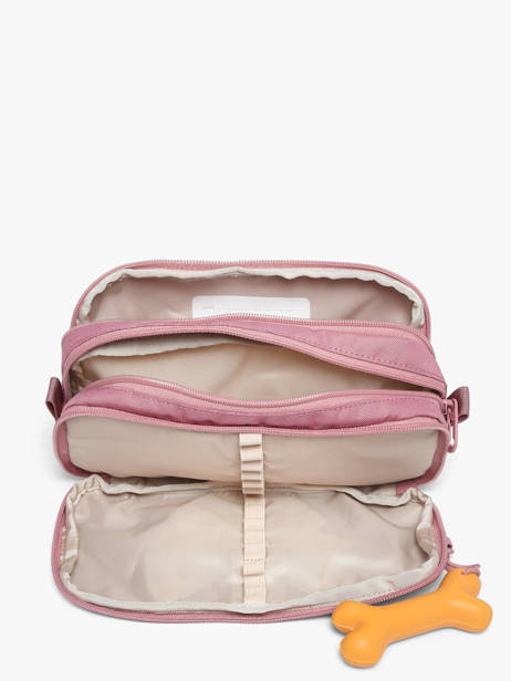 Pencil Case 3 Compartments Rowan 2.0 Stones and bones Pink girls G other view 1