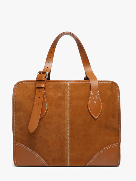 Shoulder Bag La Suite Leather Paul marius Brown la suite CABASSUI other view 3