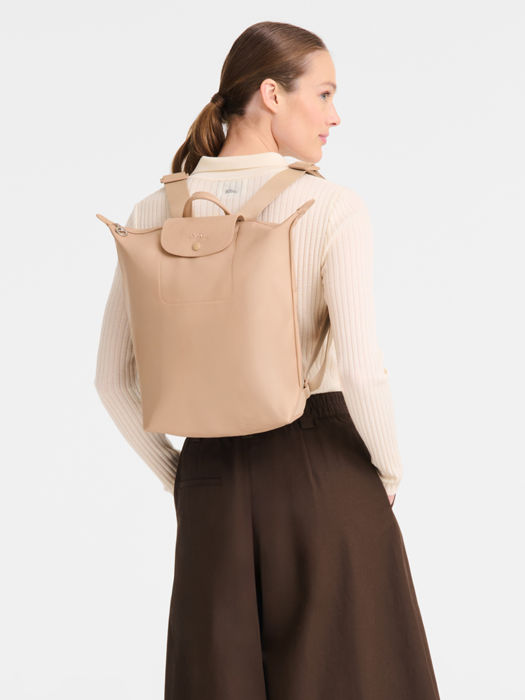Longchamp Le pliage one Sac à dos Beige