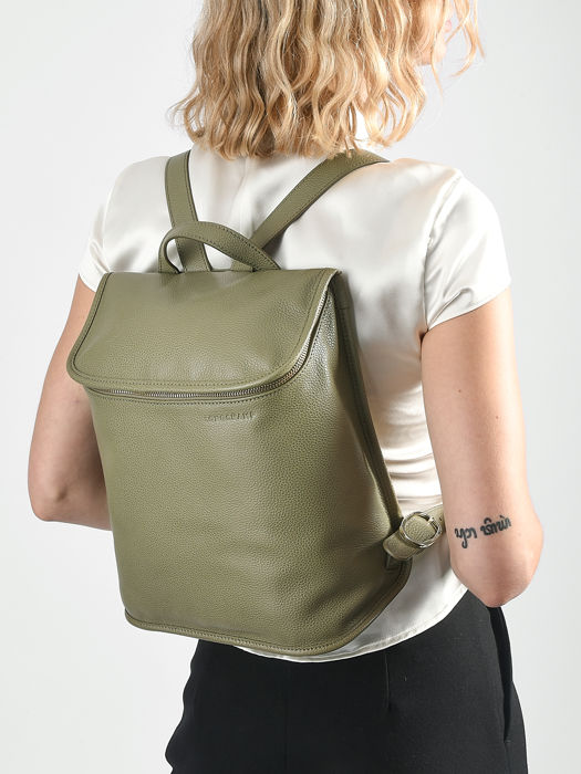 Longchamp Le foulonné Sac à dos Marron